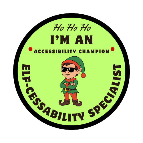 Elf-cessability Specialist badge